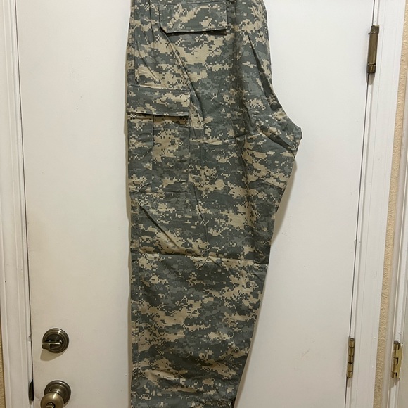 Fox Outdoor BDU Pant Men's XXL R,Green Digital Color Button Fly Tactical Uniform - Picture 2 of 9